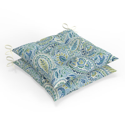 Coussin de chaise intérieur / extérieur Bungalow Rose