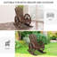Chaise berçante de véranda Millwood Pines