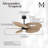 Alessandra - Five Blade Ceiling Fan - Integrated LED-1043533114-1043533112