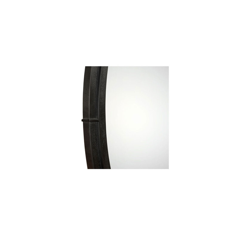 Antoni Round Iron Mirror, 48" x 36"