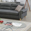 Ensemble de canapé modulaire réversible en polyfibre couleur ardoise-1876310661