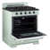 Classic Retro 30" 4 burner 3.9 cu. ft. Freestanding Gas Range with Convection Oven
