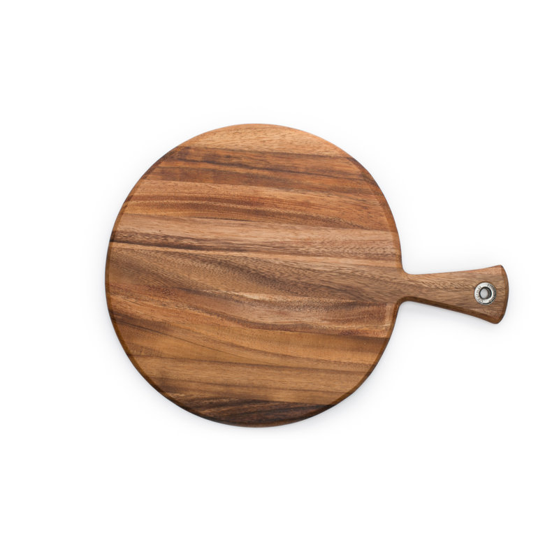 Medium Acacia Wood Round Paddle Board with Handle