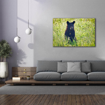 Toile épique «Black Bear Cub In The Sun» par Rick Berk