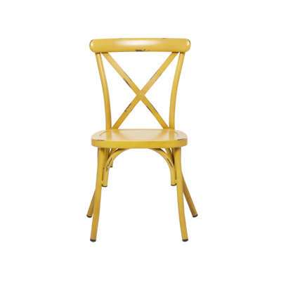 Aabir Premium All-Weather Wicker Outdoor Dining Side Chair