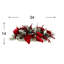 Snow Covered Evergreen And Pinecone Holiday Arrangement