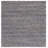 Fotou Natural Fiber Hand Loomed Wool/Jute Geometric Rug in Gray-57216763