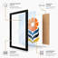 Bloom Geometric - Framed Print-240572162-240572223