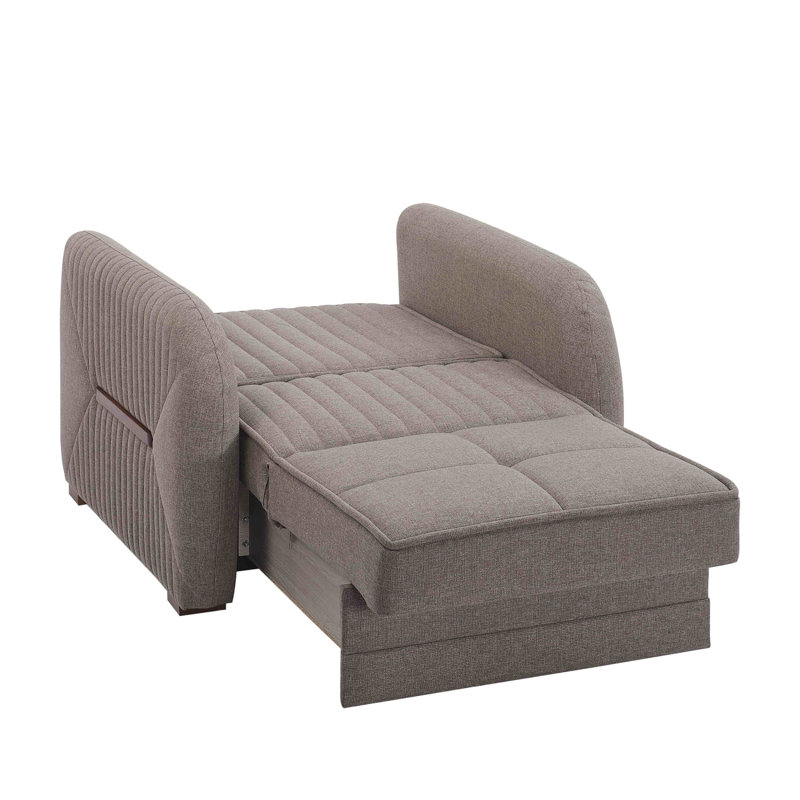 Fauteuil convertible rembourré avec rangement Modern Flyte