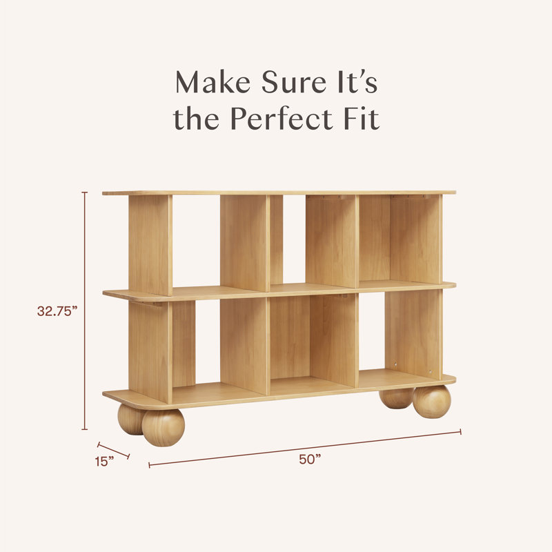 Crosby Open Bookcase, Honey