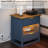 2 Drawer End Tables with Storage and Built-in Outlets for Livign Room,Bedroom,Led End Side Tables-191363991