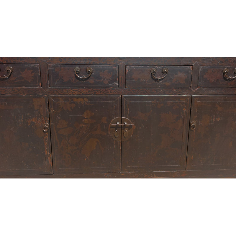 75.2 in. W Solid Wood Sideboard