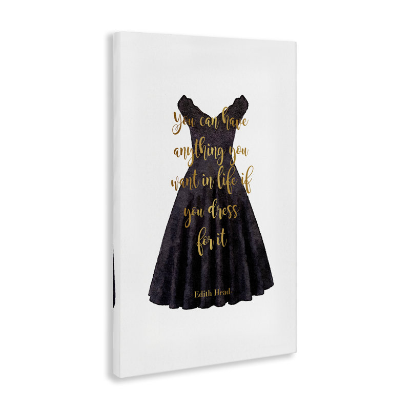 «Dress The Part», conception par Amanda Greenwood, H 24 po x l 16 po