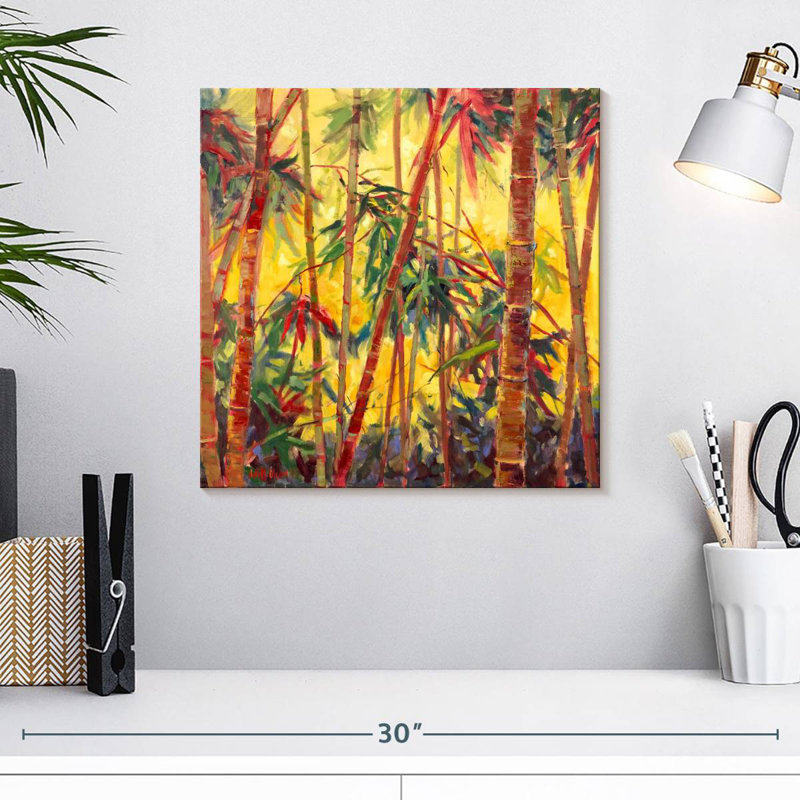 Harnek Lush Bamboo Grove II, H 16 po x l 16 po