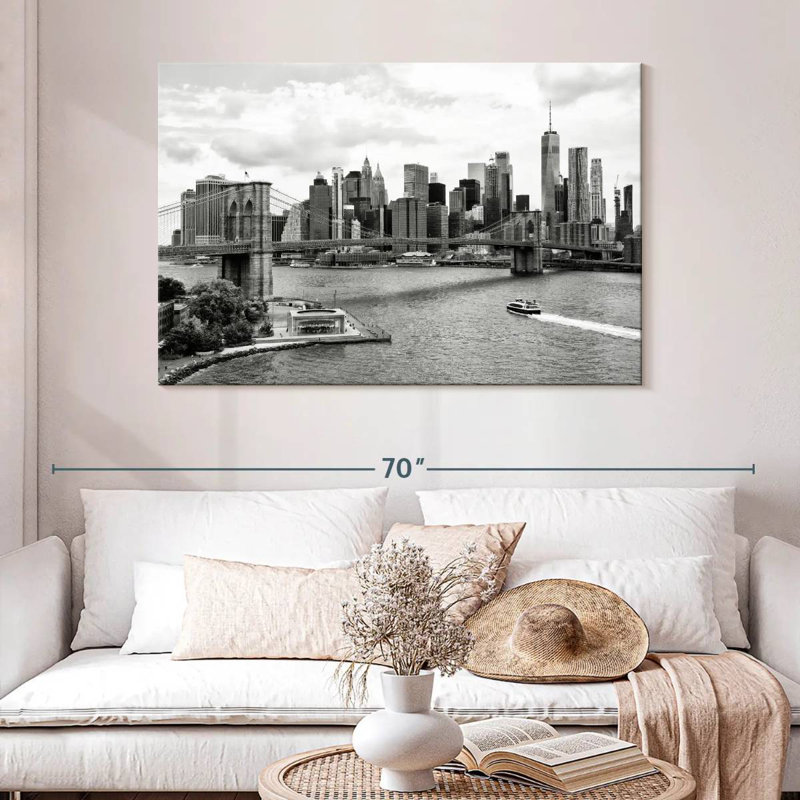 Nicci The NYC Skyline, 32" H x 48" W