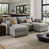 Gray Chenille