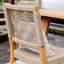 Chaise d'appoint de patio en teck Seras-1204310597