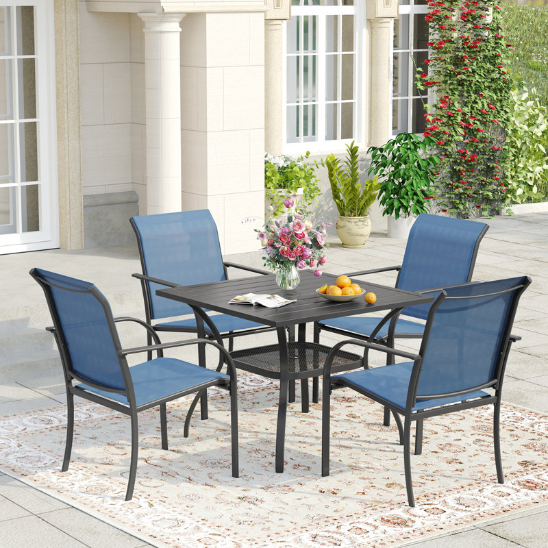 Lavonya 4 - personne 37,8 L extérieur, Noir / Bleu