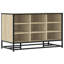 Shoe Bench Sonoma 84X40x53.5 Cm Engineered Wood And Metal-1280045406