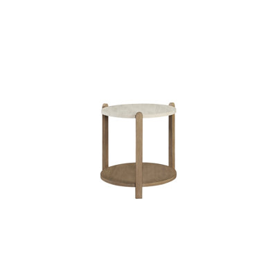 Table de bout Stone Top - Caramel