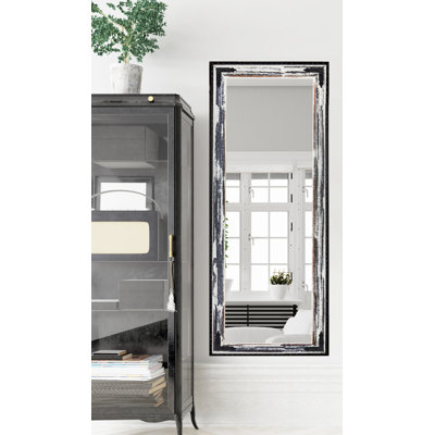 Kasota Solid Wood Flat Mirror