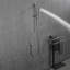 Standard Handheld Shower Head with Adjustable Water Flow and Slide Bar