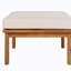 Ensemble de canapé d'extérieur 4 pièces en bois d'acacia et corde
