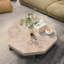 Table basse octogonale en bois à motif de patchwork rétro 30 pouces-1519417865