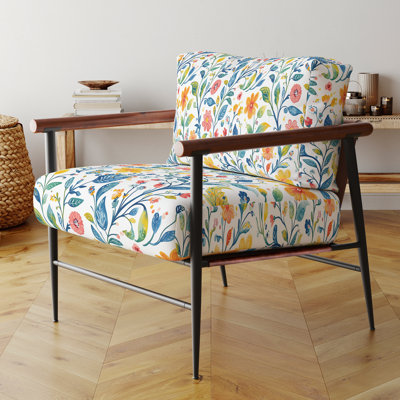 Chaise rembourrée Boho