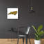  «North Carolina 2» par Art Licensing Studio, art mural en verre acrylique, 24 po x 24 po-735593924