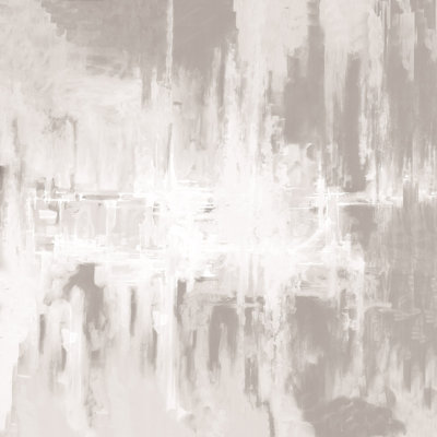 Monochromatic Abstract - Wrapped Canvas Painting