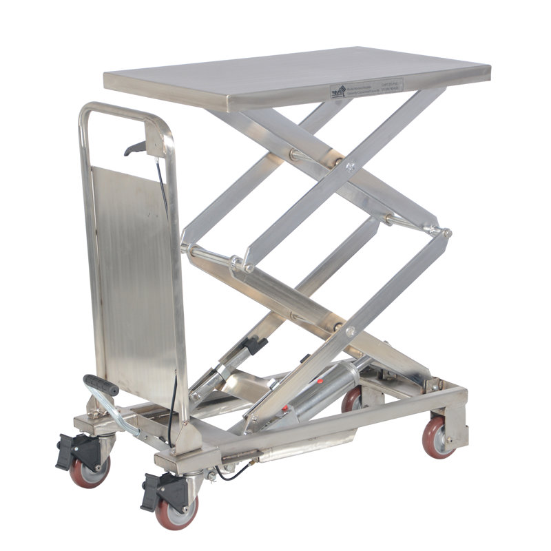 Chariot élévateur en aluminium, 34" H x 17.75" W x 34.5" D