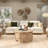 Guillermo Carved Floral Solid Wood Coffee Table-2013245382
