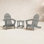 POLYWOOD® Classic Adirondack 2-Person Patio Seating Group