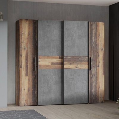 Braylen 4 Door Wardrobe