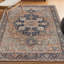 Tapis beige / bleu Sarok-976574581