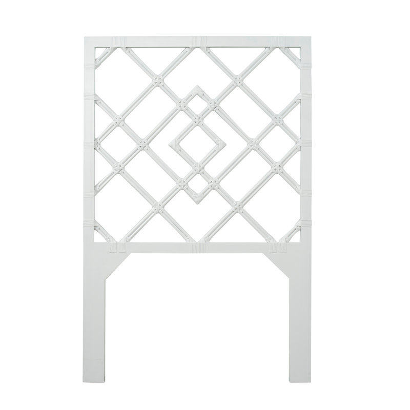 Darien Low Profile Standard Bed, White, Twin XL