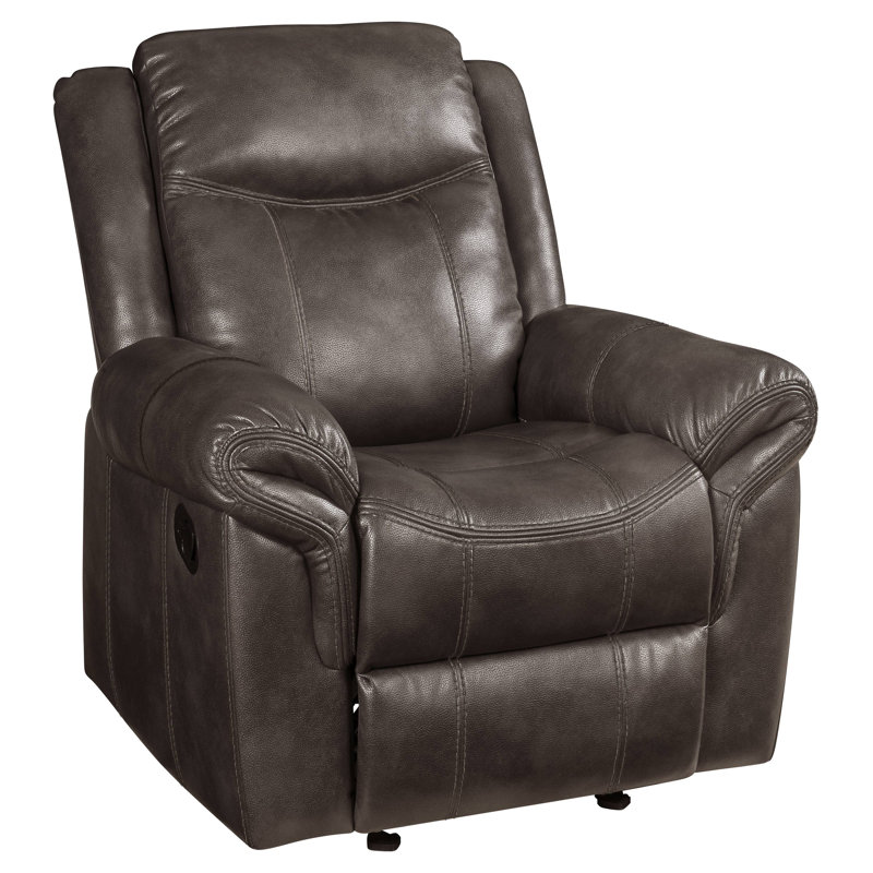 Fauteuil inclinable et oscillant Simonis Brown