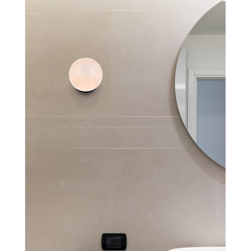 Plafonnier encastré à intensité variable 1 lumière Alijiah, Blanc givré, Noir