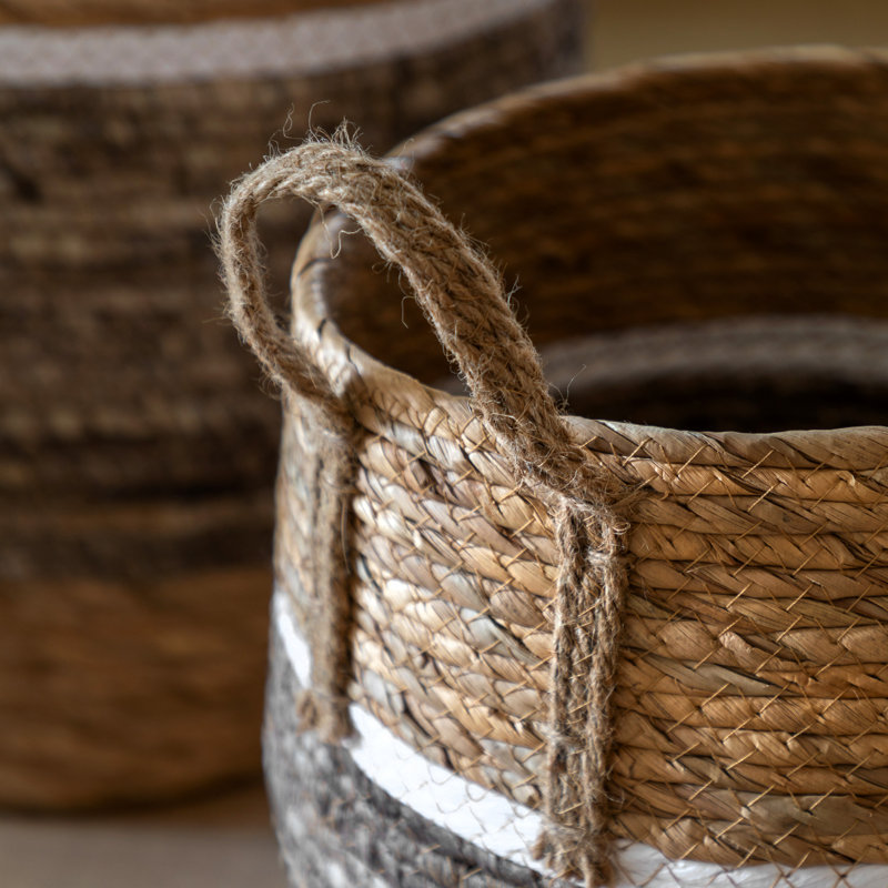 Brambly Cottage Water Hyacinth Decorative Basket