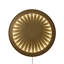Carnival 36" Round LED Infinity Wall Mirror - Brushed Brass, Inline on/off-58622618