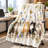 Cute Cat Print Throw Blanket, Adorable Kittens and Butterflies Design, Soft Cozy Flannel Blanket for Sofa Couch Bedroom Living Room Home Decor-135620738