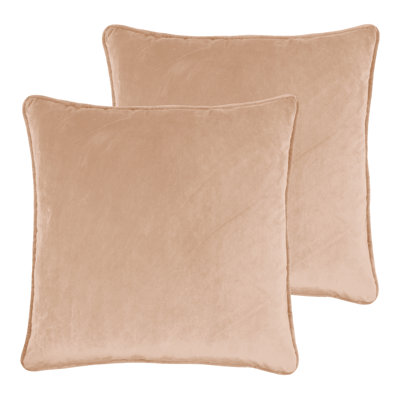 Velvet Pillow Velvet Reversible Throw Pillow