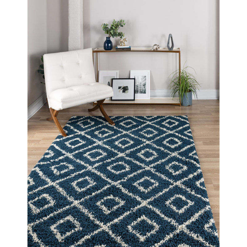 Awanda Geometric Indoor Rug, Rectangle 9' x 12'