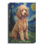  «Poodle Starry Night» par Rich Monet, art mural en métal, 24 po x 36 po-527618215