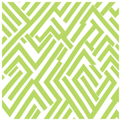 Coussins décoratifs Green Maze