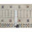 8'1"x10' Whisper White, Modern, Lori Buft Gabbeh with Small Animal Figurines, Soft Wool, Hand Knotted, Thick and Plush, Oriental Rug