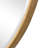 Textured golden round wall mirror living bathroom mirror