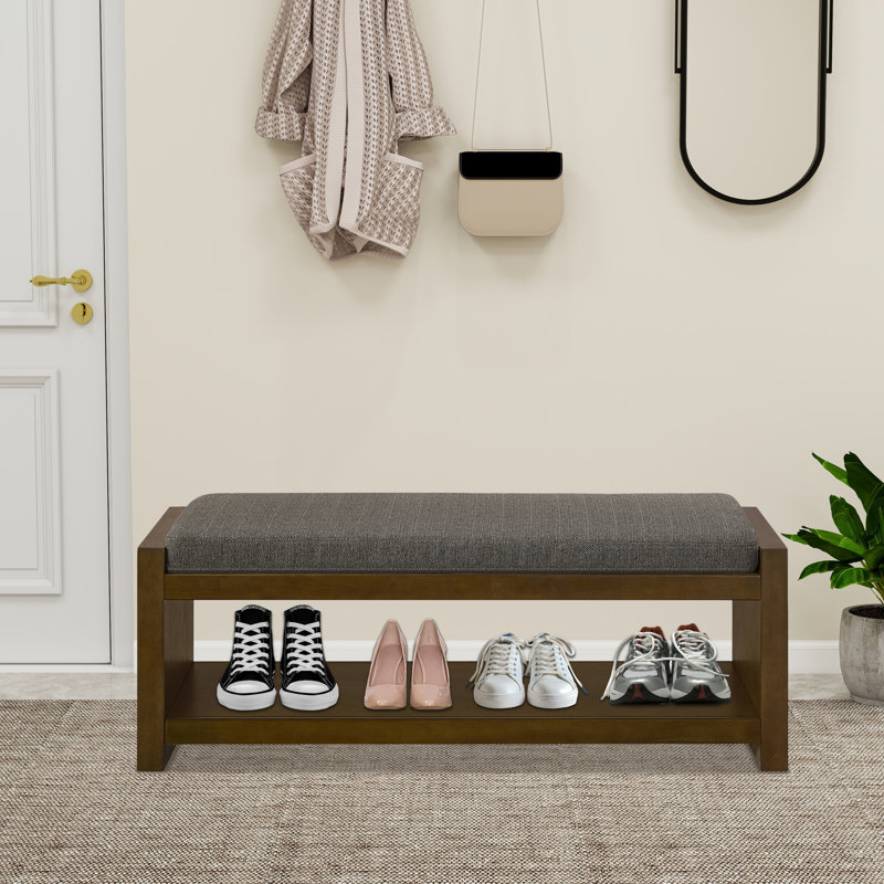 Banc de rangement pour chaussures Modern, Granite