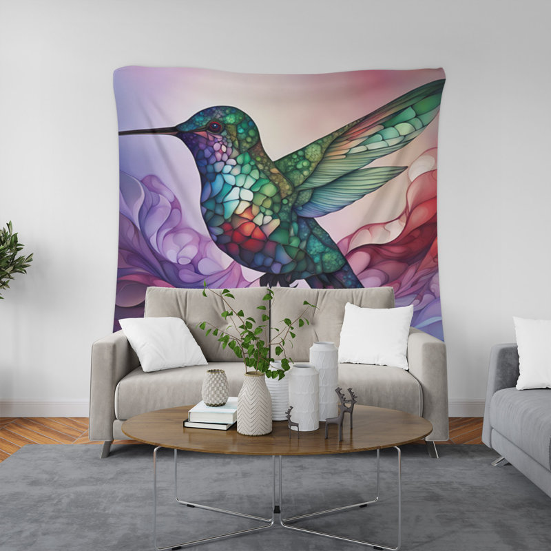Tapisserie murale, H 88 po x l 104 po x P 1,2 po